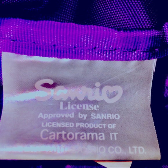 Hello  Kitty Purple Messenger Bag Sanrio - Picture 8 of 16